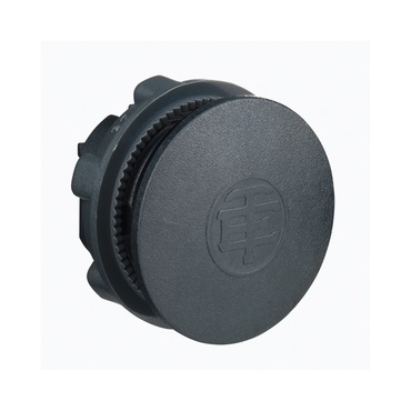 Round blanking plug black for 22mm hole ZB4/ZB5